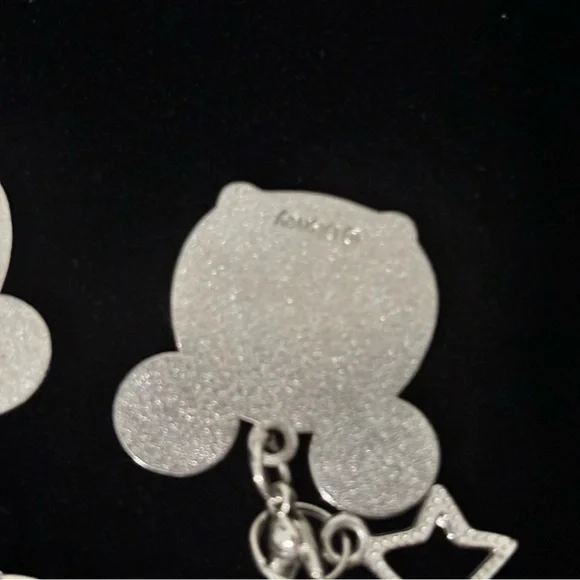 Vintage look or vintage? Disney toggle silver tone charm bracelet - Picture 3 of 9